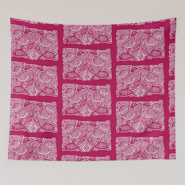 Item preview,  Panama mola in pink color designed and sold by Melquidedec.