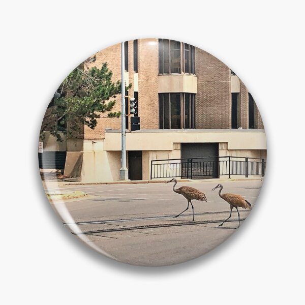 Item preview, Sandhill Cranes Crossing Road designed and sold by StevenRalserPhoto.