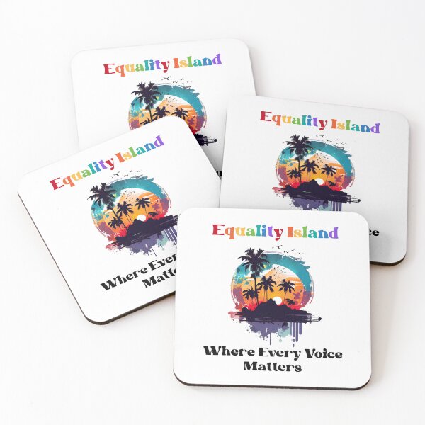 Item preview, Equality Island designed and sold by Fatalfemmestore.
