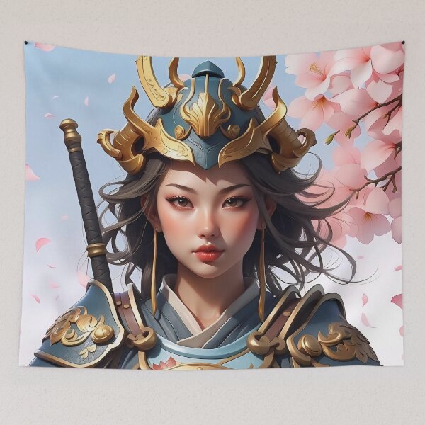 Item preview, Samurai Warrior designed and sold by ArtComixHaven.