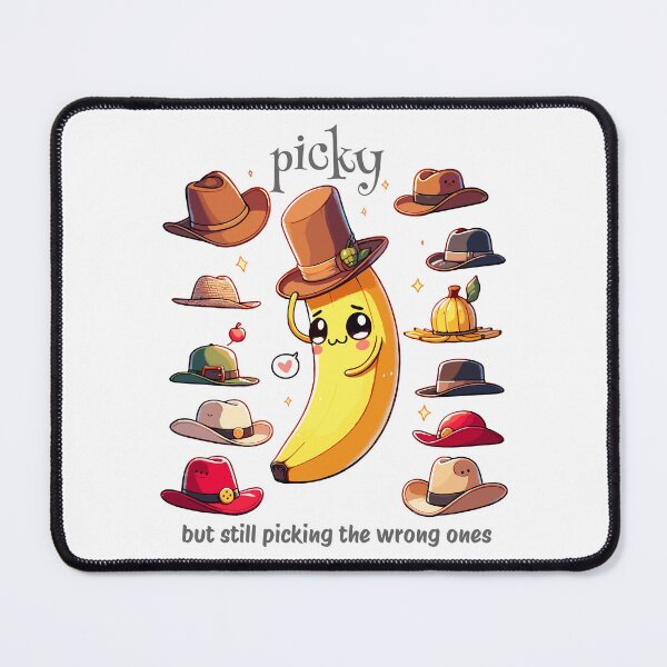 Item preview, picky but still picking the wrong ones-The Choosy Banana designed and sold by toobel.