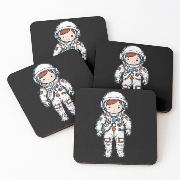 Item preview, Astronaut Child Kawaii Illustration  designed and sold by BabyVueHmongG.