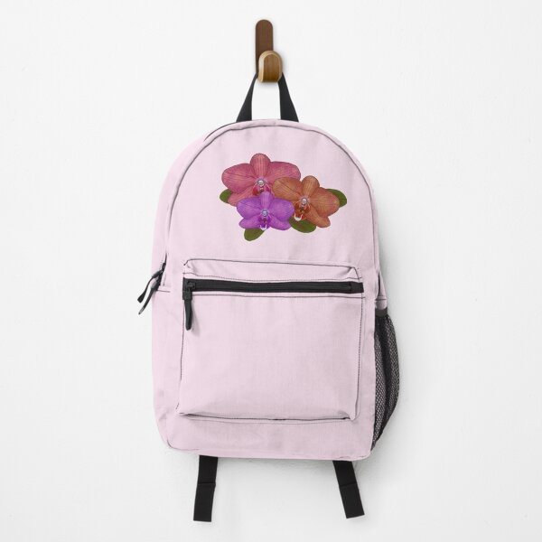 Item preview, Pink yellow purple orchid flower digital drawing designed and sold by Beardraws18.