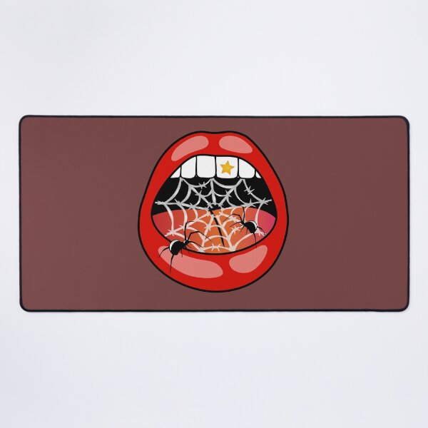 Item preview, RUNAWAY STEPH Design Red Cobweb Charms Mouth Classic designed and sold by RunawaySteph.