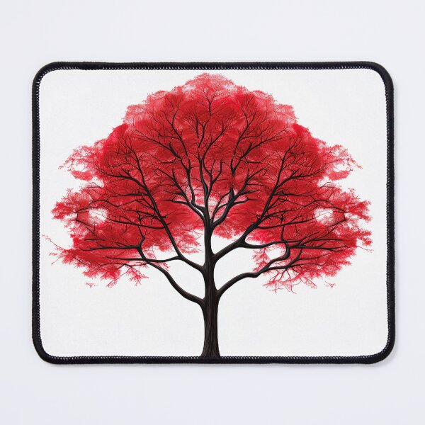 Item preview, Elm tree | Red minimalism designed and sold by ComicsFactory.