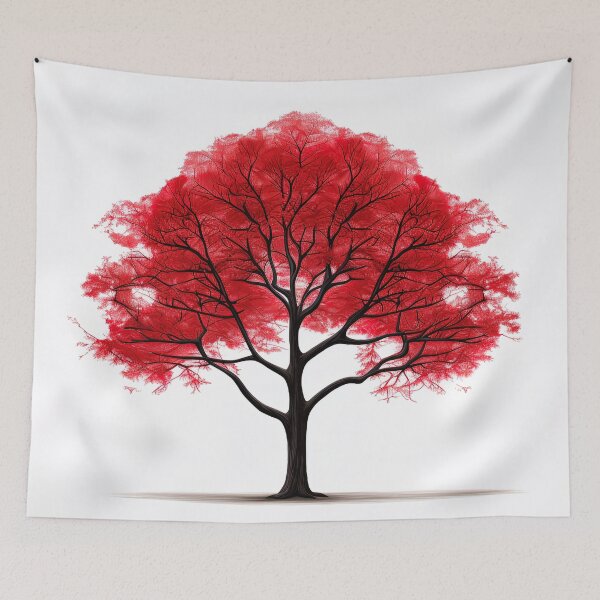 Item preview, Elm tree | Red minimalism designed and sold by ComicsFactory.