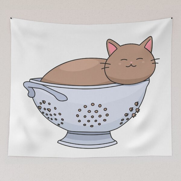 Item preview, Cat in a colander designed and sold by daruchan.