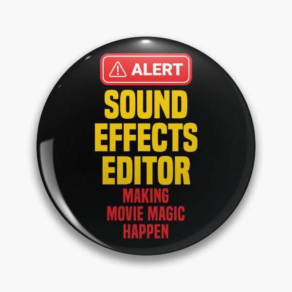 Item preview, Sound Effects Editor Making Movie Magic Happen designed and sold by NermilioDesigns.