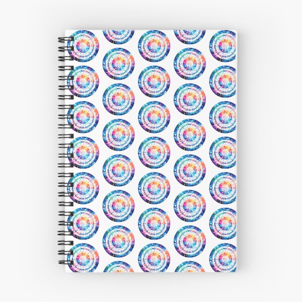 Item preview, Colorful Watercolor Genome Circular Map designed and sold by anyasevchenko.