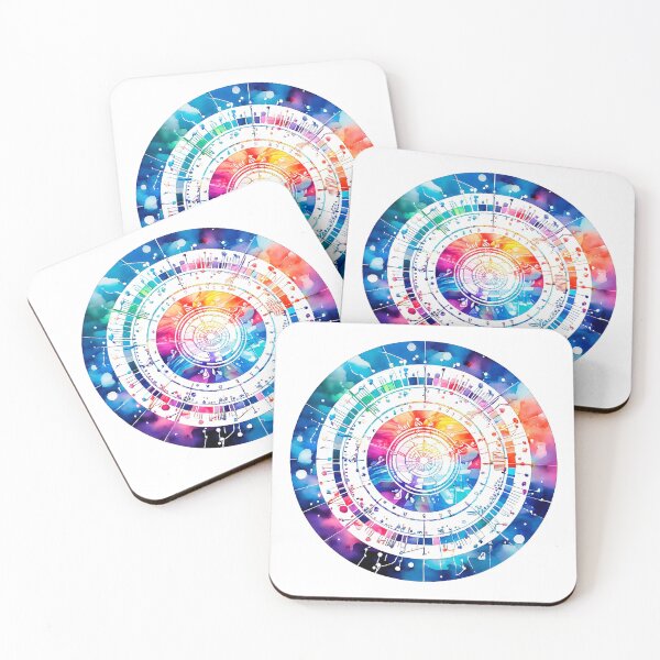 Item preview, Colorful Watercolor Genome Circular Map designed and sold by anyasevchenko.