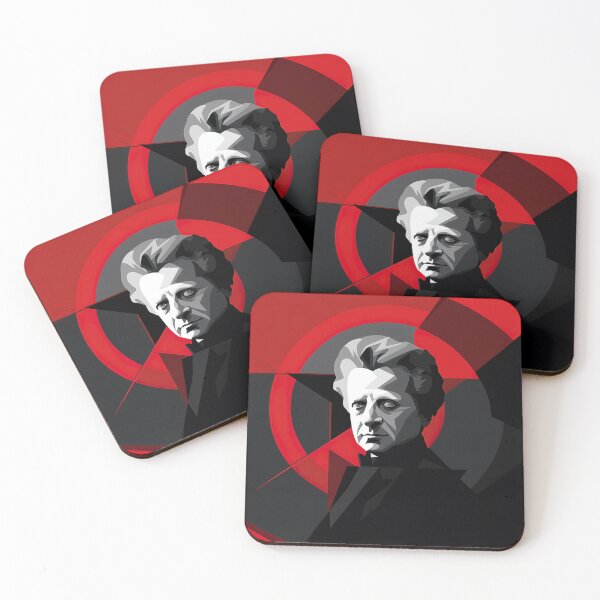 Item preview, Emmanuel Levinas | Red minimalism designed and sold by ComicsFactory.