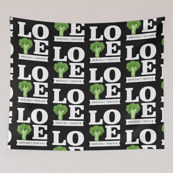 Item preview, Love Broccoli Forever designed and sold by VomHaus.