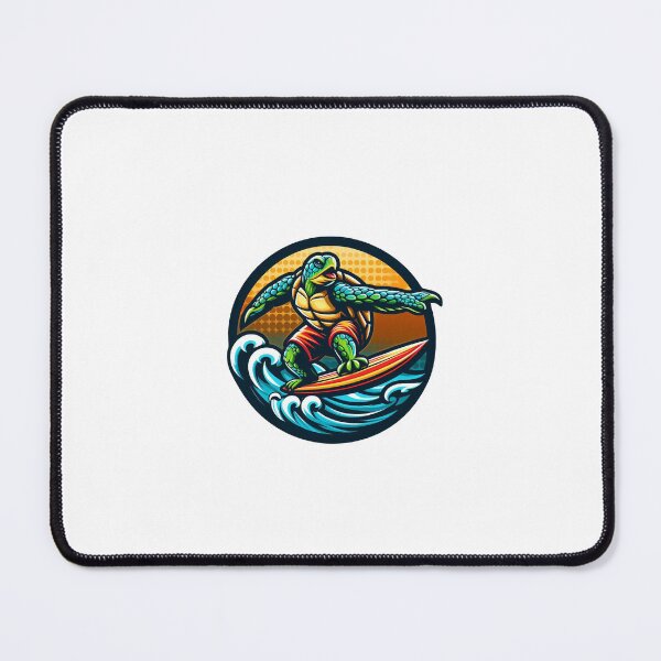 Item preview, Surfing Sea Turtle  designed and sold by SportsMomsRock.