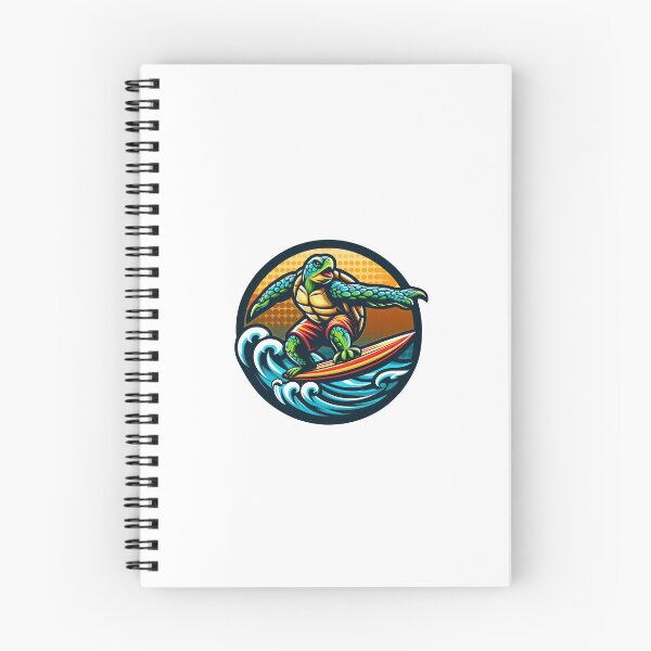 Item preview, Surfing Sea Turtle  designed and sold by SportsMomsRock.