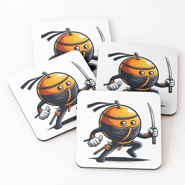 Item preview, ninja orange designed and sold by FerdiEverywhere.