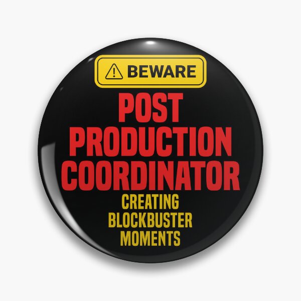 Item preview, Post Production Coordinator Creating Blockbuster Moments designed and sold by NermilioDesigns.