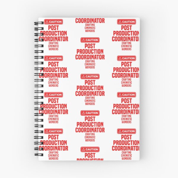 Item preview, Post Production Coordinator Crafting Cinematic Wonders designed and sold by NermilioDesigns.