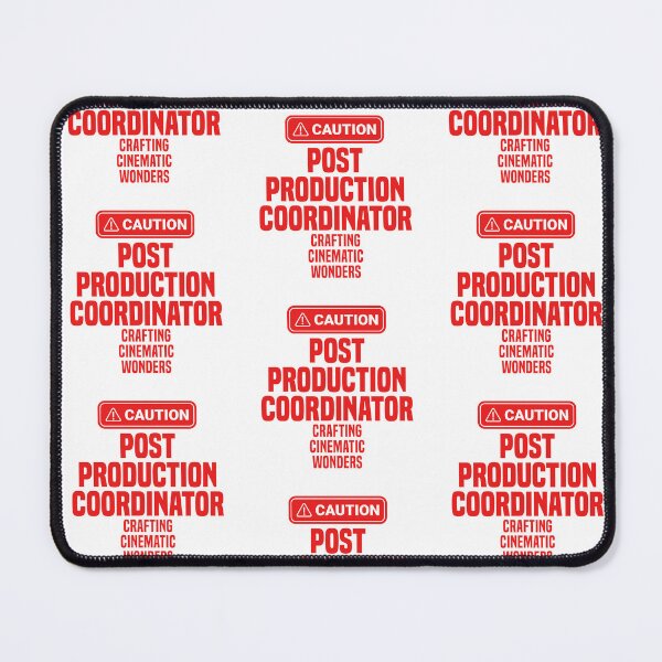 Item preview, Post Production Coordinator Crafting Cinematic Wonders designed and sold by NermilioDesigns.