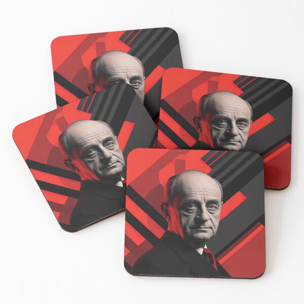 Item preview, Enrico Fermi | Red minimalism designed and sold by ComicsFactory.