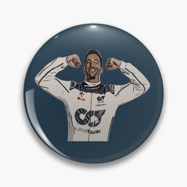 Item preview, Daniel Riccardo Alpha Tauri Sticker designed and sold by F1-Undone.