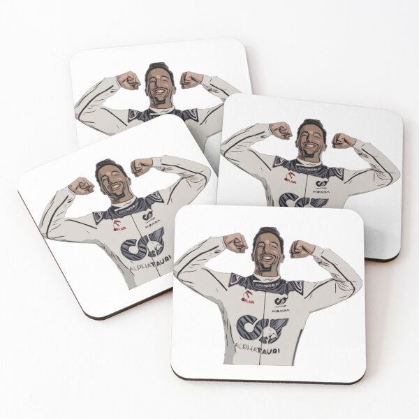 Item preview, Daniel Riccardo Alpha Tauri Sticker designed and sold by F1-Undone.