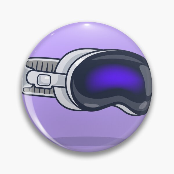 Item preview, Futuristic View: Apple Vision Glasses Cartoon Vector Icon designed and sold by hjian8219.