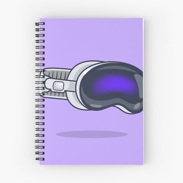 Item preview, Futuristic View: Apple Vision Glasses Cartoon Vector Icon designed and sold by hjian8219.