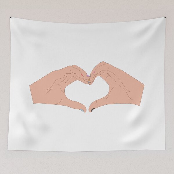 Item preview, Eras Tour Heart Hands designed and sold by Maddie's Sticker Shop.