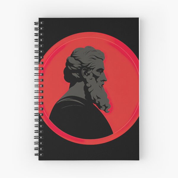 Item preview, Epictetus | Red minimalism designed and sold by ComicsFactory.