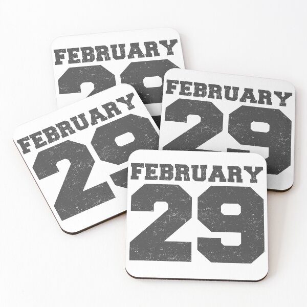 Item preview, Feb 29th Birthday February 29th Leap Year Birthday Gift designed and sold by farhanhafeez.