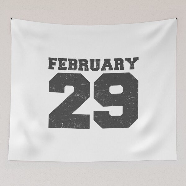 Item preview, Feb 29th Birthday February 29th Leap Year Birthday Gift designed and sold by farhanhafeez.