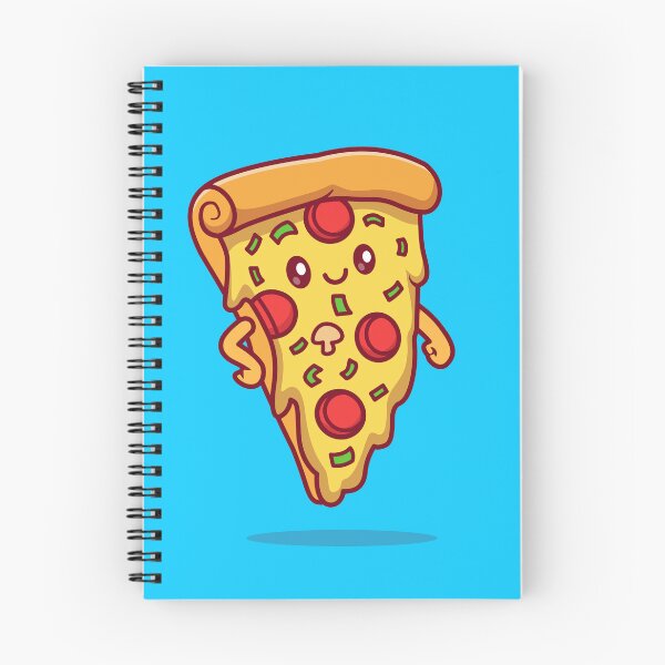 Item preview, Slice of Joy: Cute Pizza Slice Cartoon Vector Icon designed and sold by hjian8219.