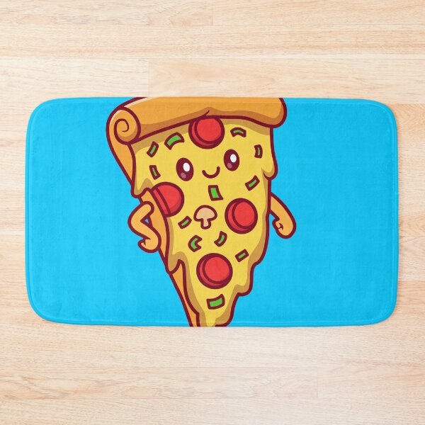Item preview, Slice of Joy: Cute Pizza Slice Cartoon Vector Icon designed and sold by hjian8219.