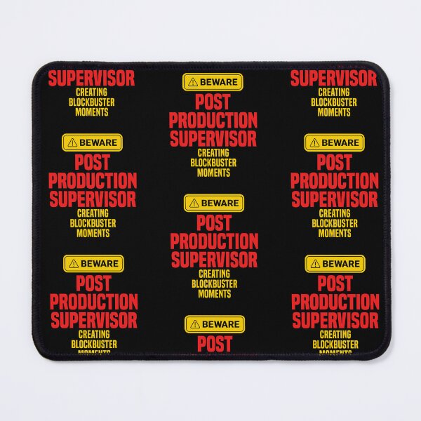 Item preview, Post Production Supervisor Creating Blockbuster Moments designed and sold by NermilioDesigns.