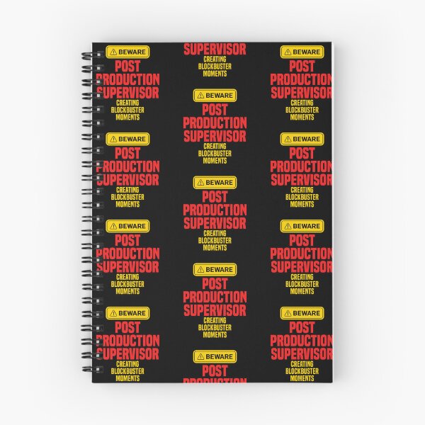 Item preview, Post Production Supervisor Creating Blockbuster Moments designed and sold by NermilioDesigns.
