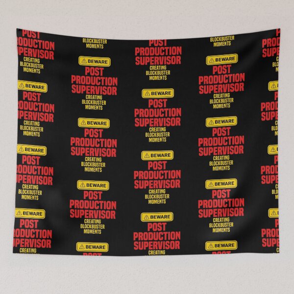 Item preview, Post Production Supervisor Creating Blockbuster Moments designed and sold by NermilioDesigns.