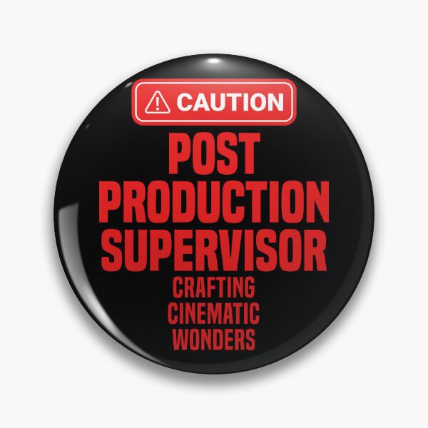 Item preview, Post Production Supervisor Crafting Cinematic Wonders designed and sold by NermilioDesigns.
