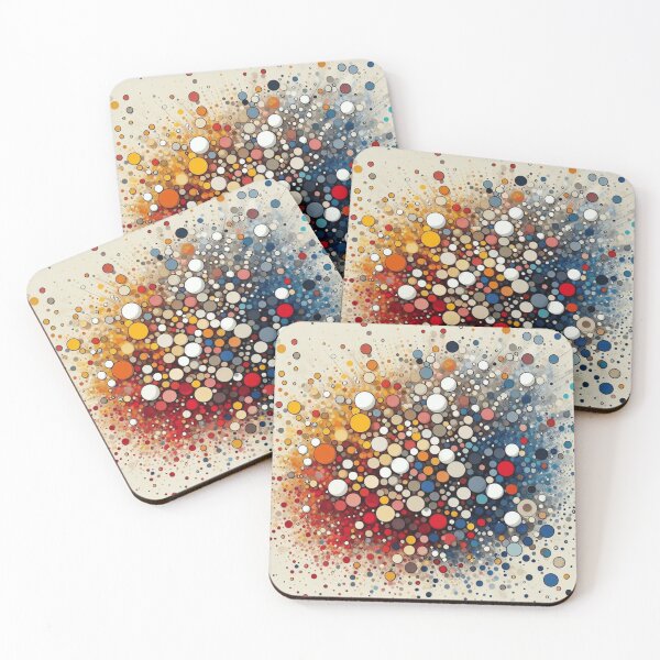 Item preview, A pattern with randomly scattered polka dots designed and sold by asbno19.