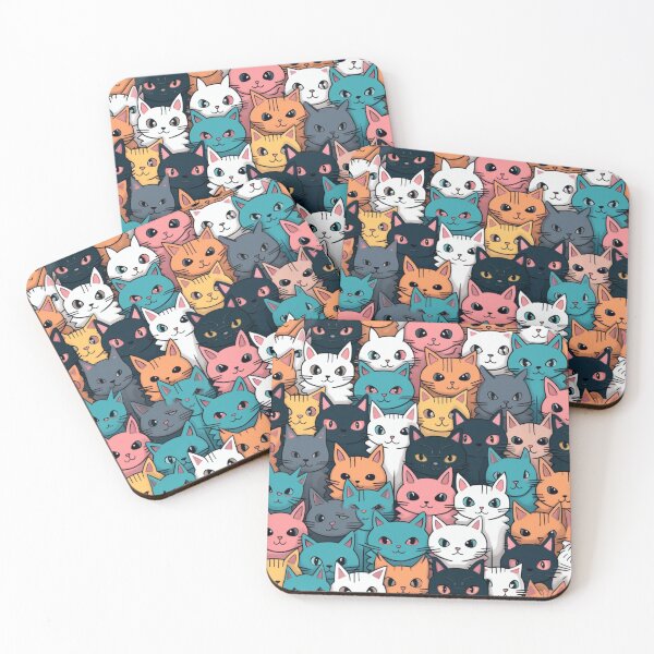 Item preview, Kitty Kaleidoscope designed and sold by liana campbell.