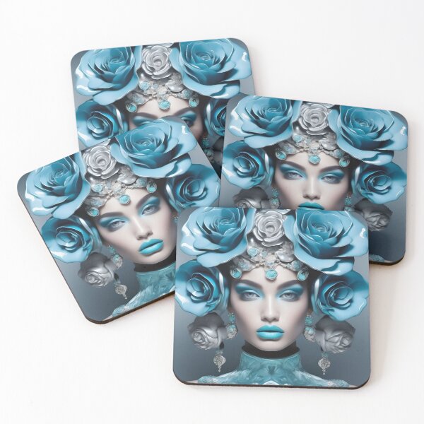 Artikelvorschau, Blaue Rosendame entworfen und verkauft von DesignsByPrnces.
