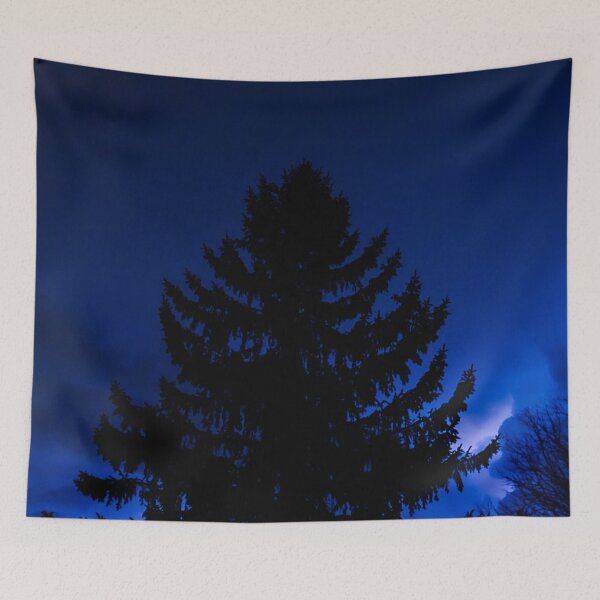 Item preview, Tree with lightning and clouds behind it during a storm designed and sold by RollingRC.