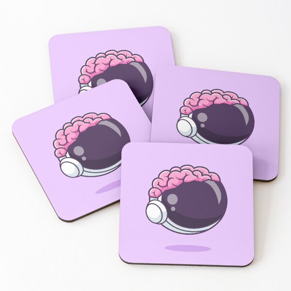 Item preview, Cosmic Intellect: Cute Astronaut Brain Cartoon Vector Icon designed and sold by hjian8219.
