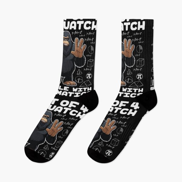Item preview, 5 Out Of 4 Sasquatch Struggle With Mathematics Bigfoot Math designed and sold by GravitiTees.