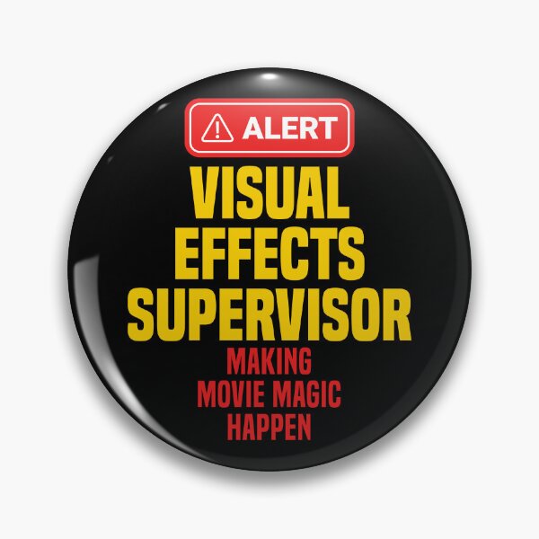 Item preview, Visual Effects Supervisor Making Movie Magic Happen designed and sold by NermilioDesigns.