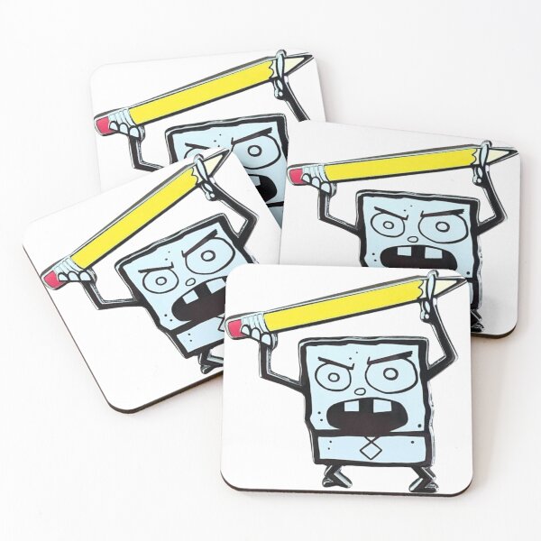 Item preview, Spongebob DoodleBob Sticker Decal designed and sold by windowdecals.