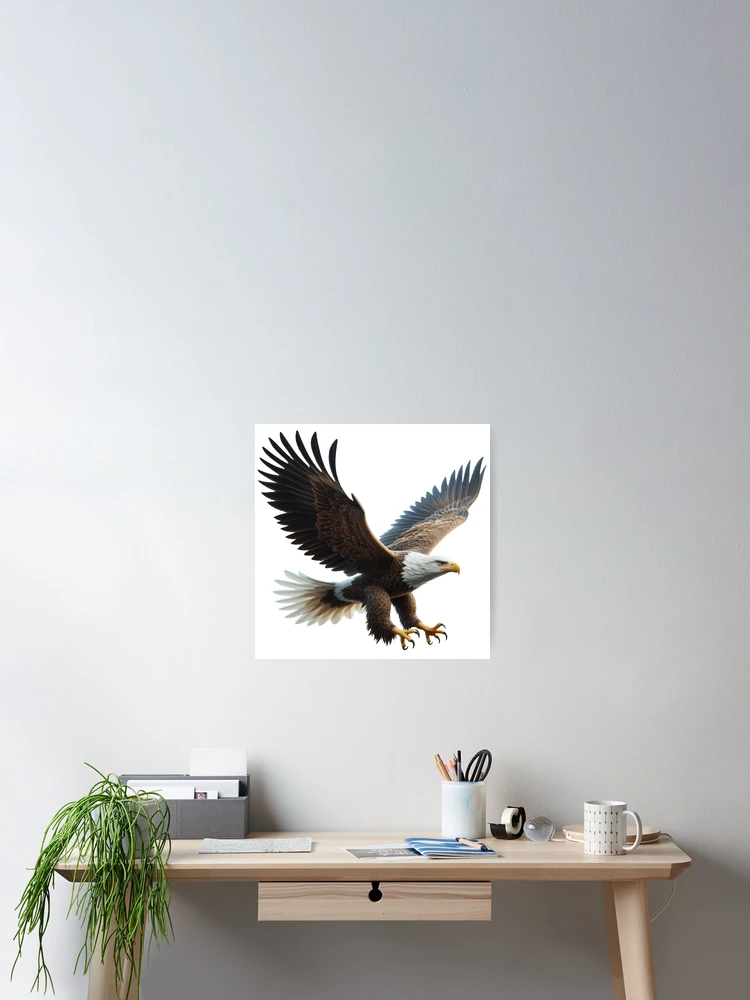 Thumbnail 2 of 3, Poster, Eagle designed and sold by PrintspireArts.