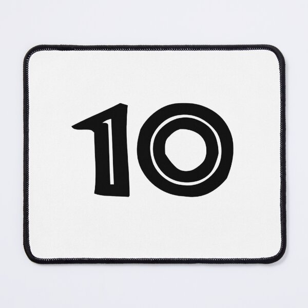 Item preview, 10, ten, black, tribal, african designed and sold by Numbers-Art.