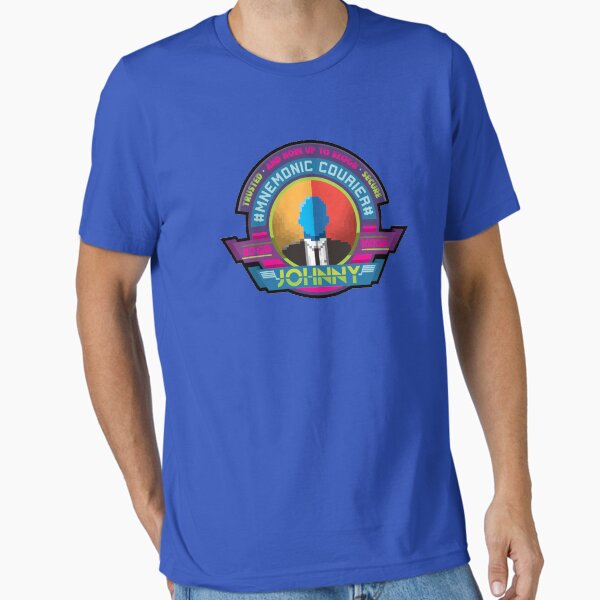 Johnny Mnemonic Courier Camiseta esencial