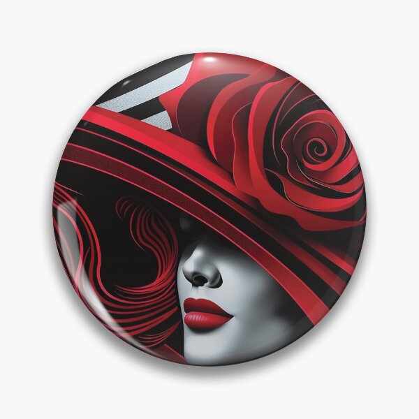 Item preview, Art Deco Elegance in Black and Red  designed and sold by Cris888.