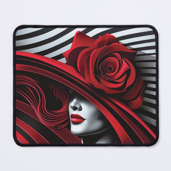 Item preview, Art Deco Elegance in Black and Red designed and sold by Cris888.